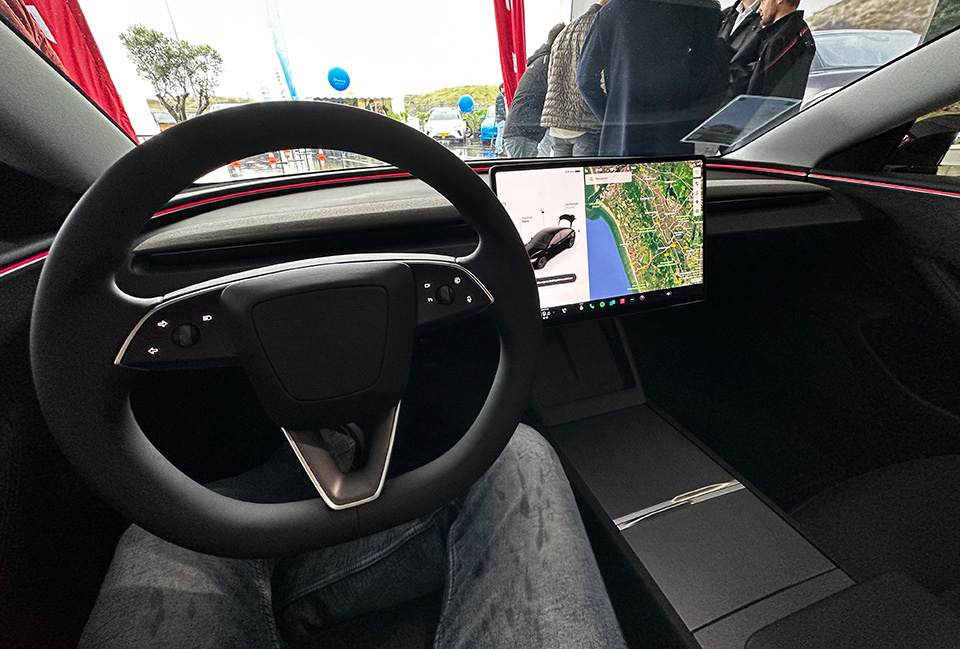 Tesla Model 3 (2023) interieur Tesla Model 3 (2023) interieur