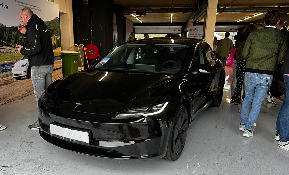 Tesla Model 3 (2023) bij de EV Experience Tesla Model 3 (2023) bij de EV Experience