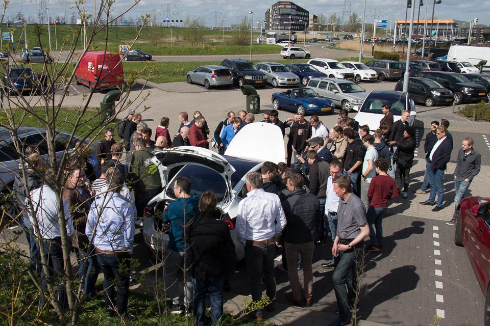 Tesla Model 3 in Breukelen Tesla Model 3 in Breukelen