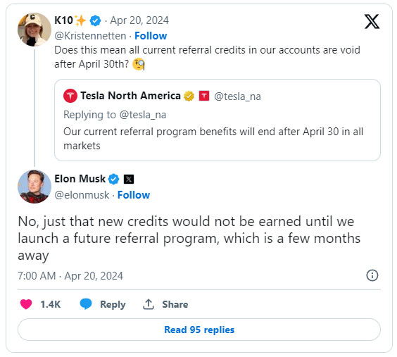 Referralprogramma stopt Referral credits 24