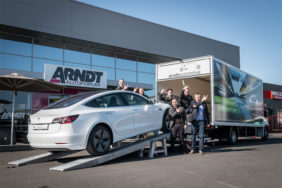 Tesla Model 3 bij verhuurder Arndt Tesla Model 3 bij verhuurder Arndt