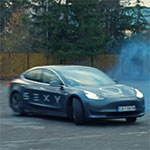 Dashboard en drift mode in de Model 3