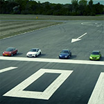 Top Gear: de Model 3 Performance versus de M3, C63 S en Guilia QV